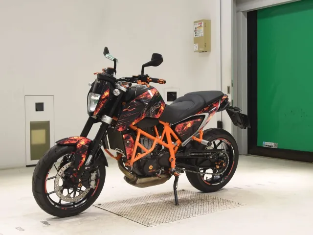 KTM 690 Duke 2017, чёрный, фото 4