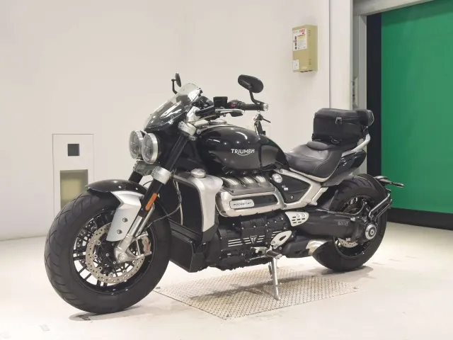 Triumph ROCKET III R 2020, чёрный, фото 4