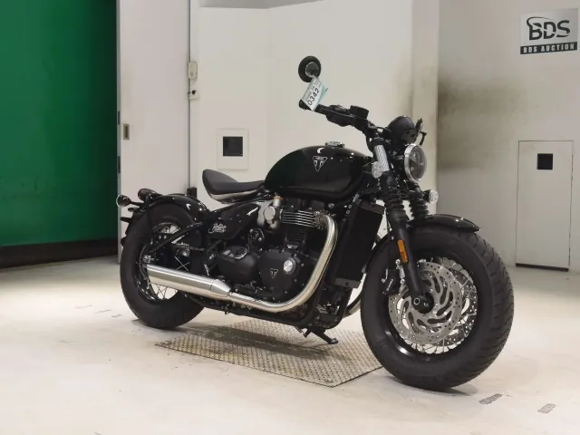 Triumph Bonneville Bo Bar 2026, чёрный, фото 3