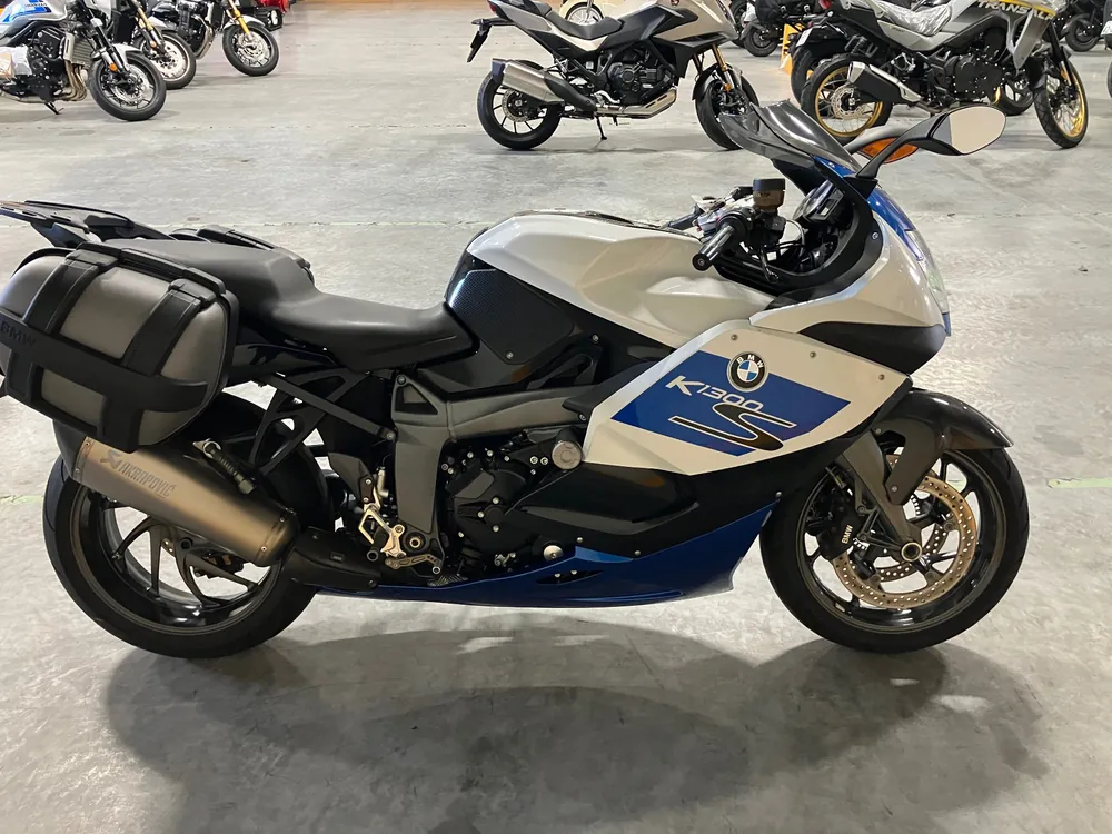 BMW K1300S 2012, белый, синий, фото 5