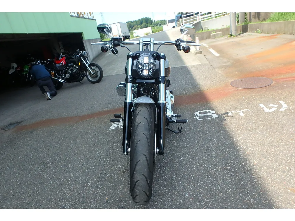 Harley-Davidson FXBR 2024, серый, фото 2