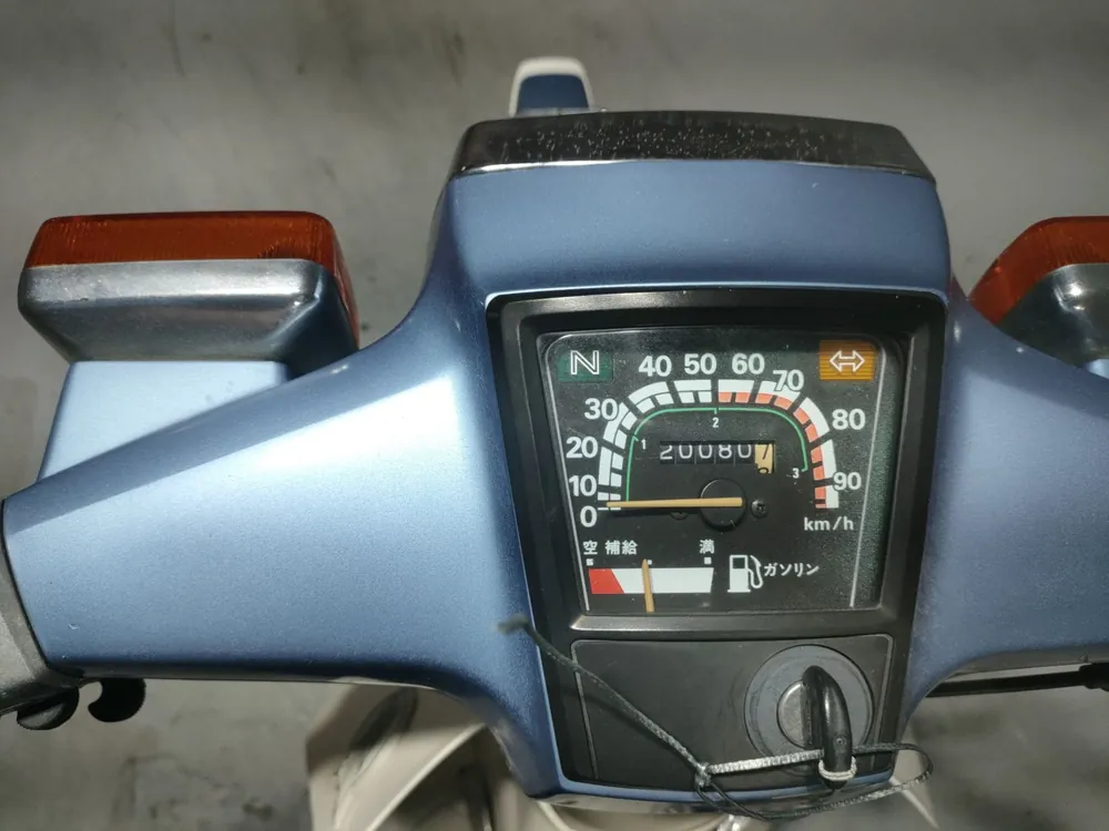 Honda Super Cub, синий, фото 5