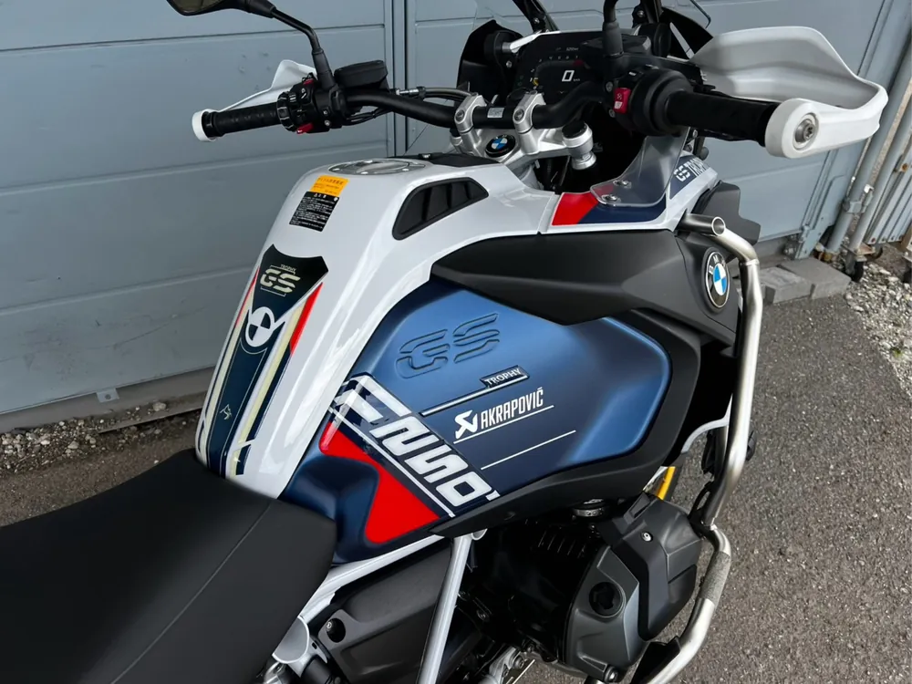 BMW R1250Gs 2023, white / blue, фото 11