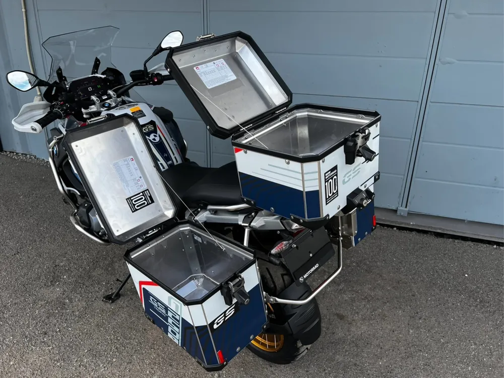 BMW R1250Gs 2023, white / blue, фото 16