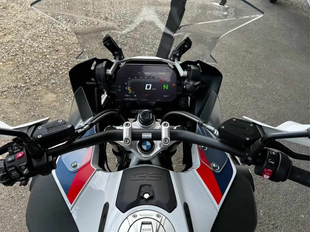 BMW R1250Gs 2023, white / blue, фото 7