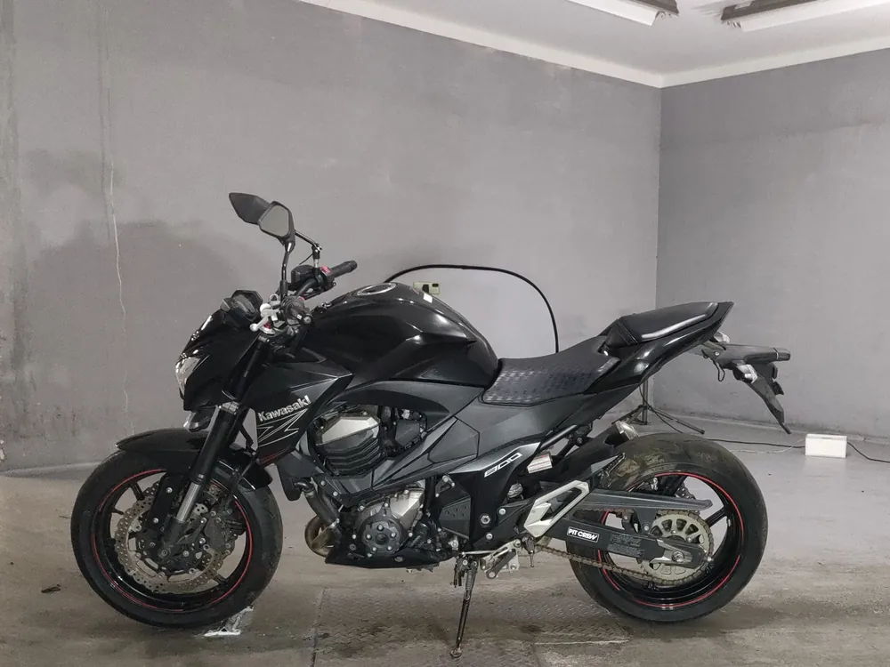 Kawasaki Z800 2013, чёрный, фото 2