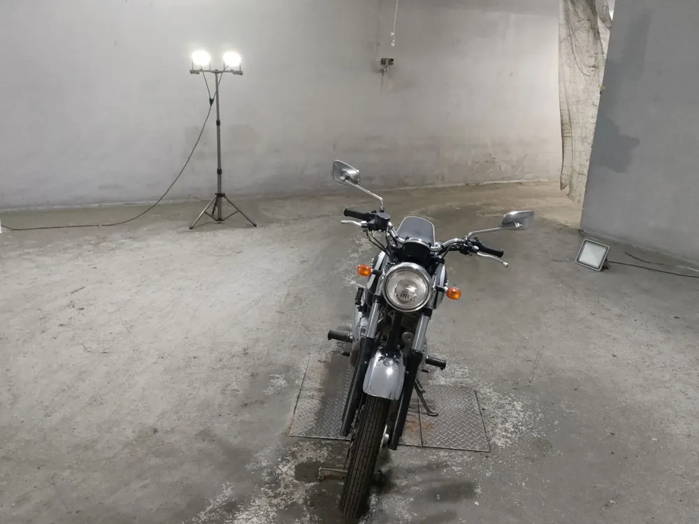 Kawasaki Estrella, чёрный, фото 3