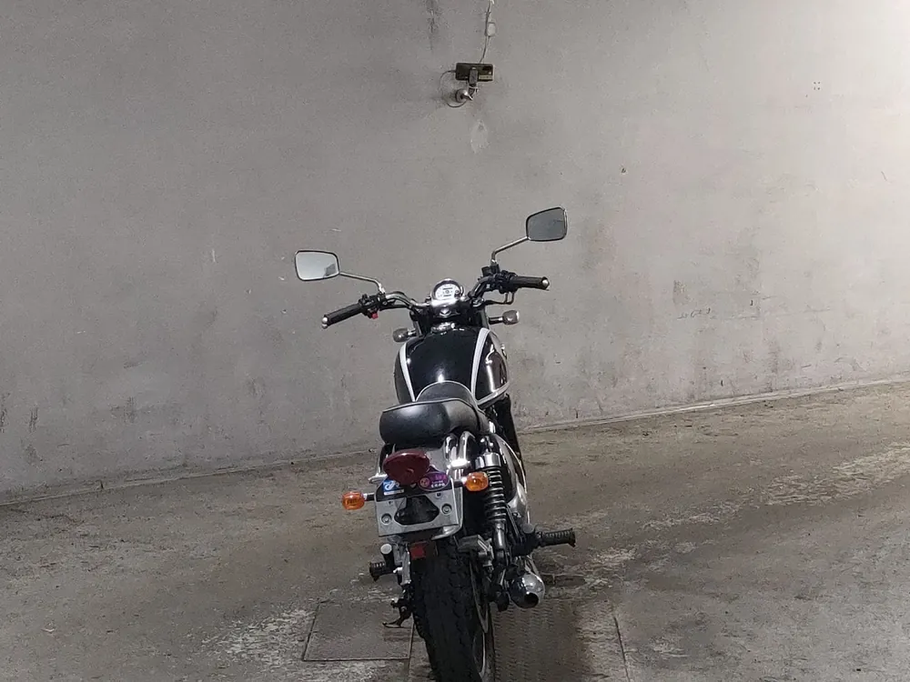 Kawasaki Estrella, чёрный, фото 4