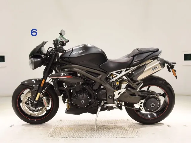 Triumph Speed Triple RS 2019, matt black, фото 2
