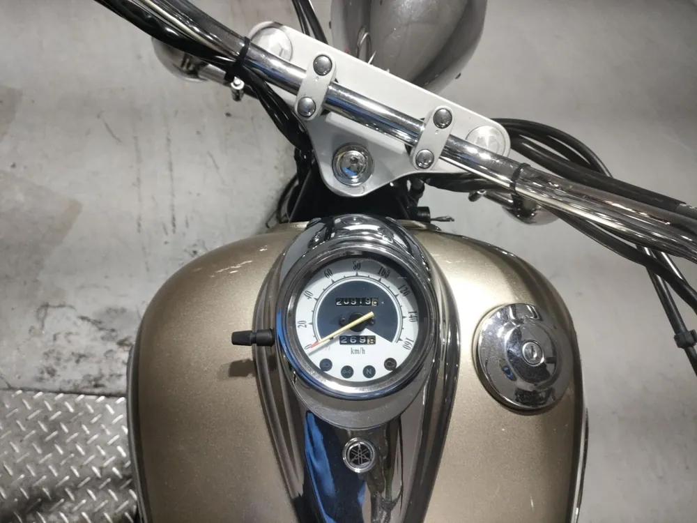 Yamaha Dragstar 250, белый, серебристый, фото 5