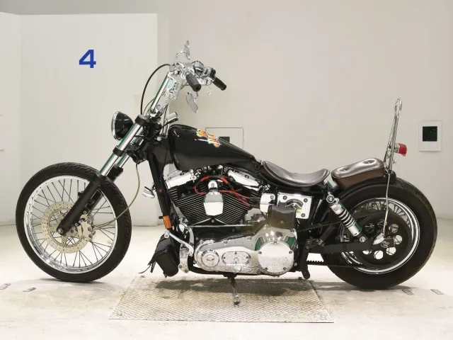 Harley-Davidson FXDWG1450 2000, чёрный, фото 2