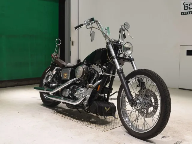 Harley-Davidson FXDWG1450 2000, чёрный, фото 3