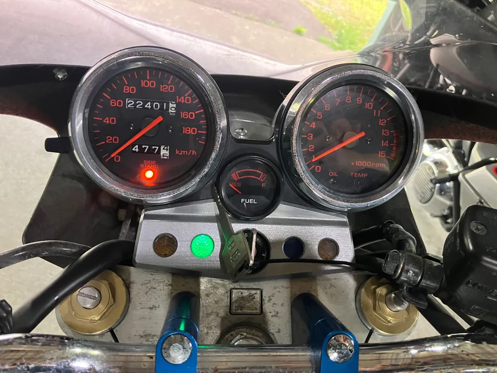 Honda CB400 1998, gray / black, фото 3