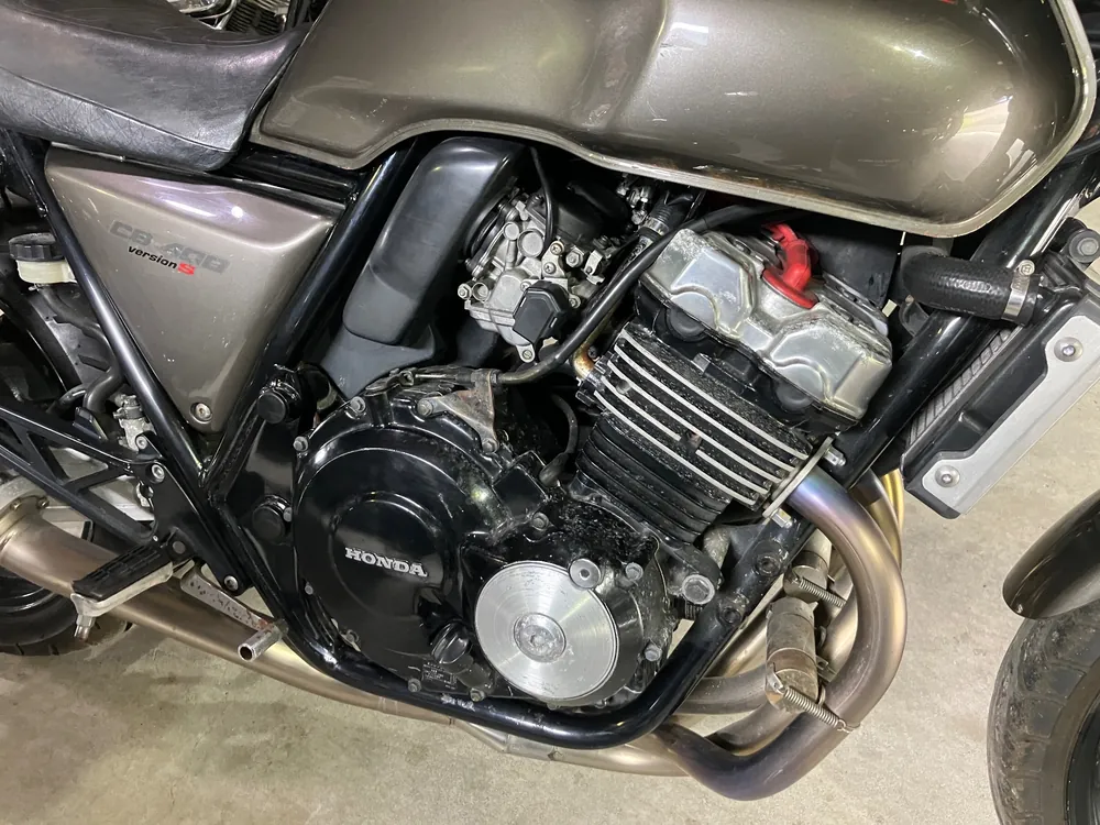 Honda CB400 1998, gray / black, фото 4
