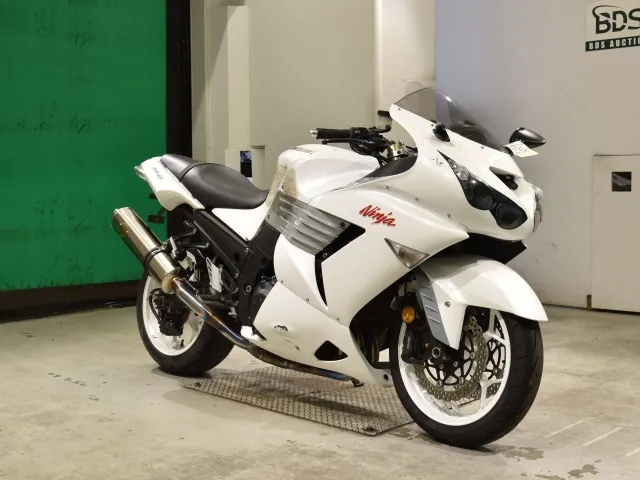 Kawasaki ZX-14 2011, белый, фото 3