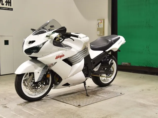Kawasaki ZX-14 2011, белый, фото 4