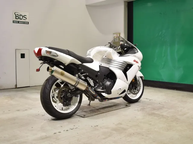 Kawasaki ZX-14 2011, белый, фото 5
