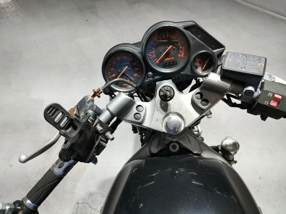 Kawasaki ZZ-R250, чёрный, фото 5