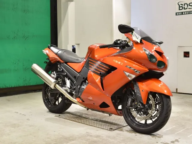 Kawasaki ZZR1400 2009, оранжевый, фото 3