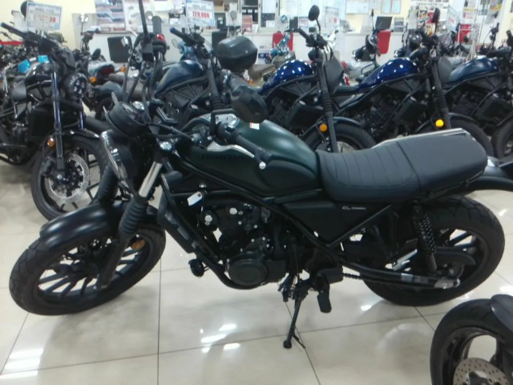 Honda CL500 2024, зелёный, фото 2