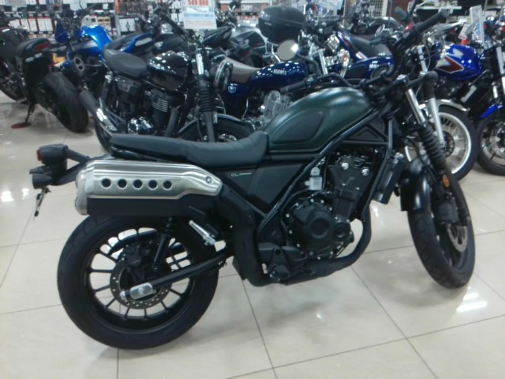 Honda CL500 2024, зелёный, фото 4