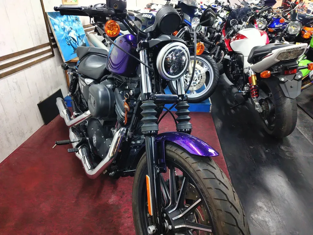 Harley-Davidson XL883R 2014, фиолетовый, фото 2
