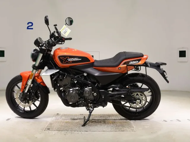 Harley-Davidson X350 2024, black | orange, фото 2