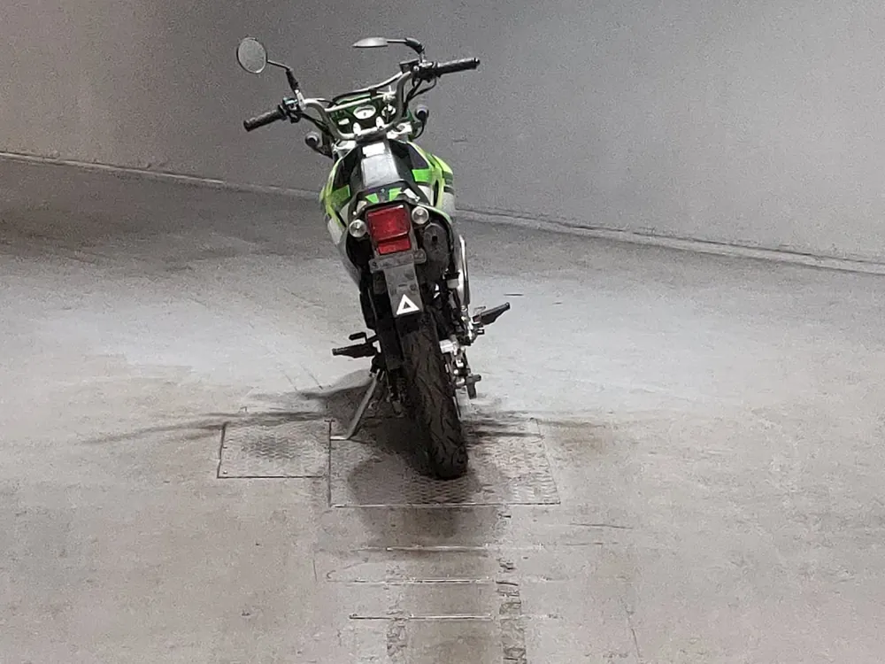 Kawasaki KSR110, black / green, фото 4