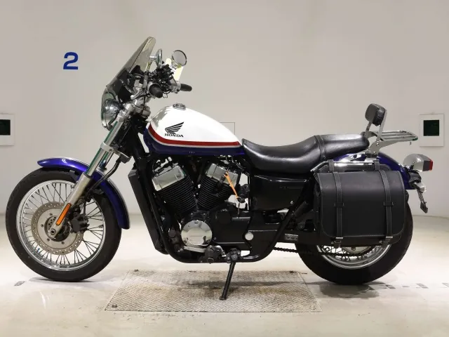 Honda VT400S 2013, white | red | blue, фото 2