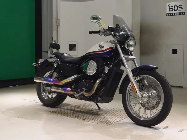Honda VT400S 2013, white | red | blue, фото 3