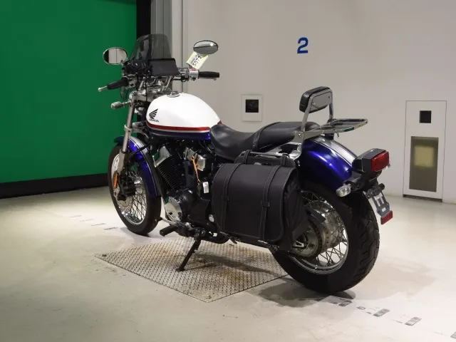 Honda VT400S 2013, white | red | blue, фото 6