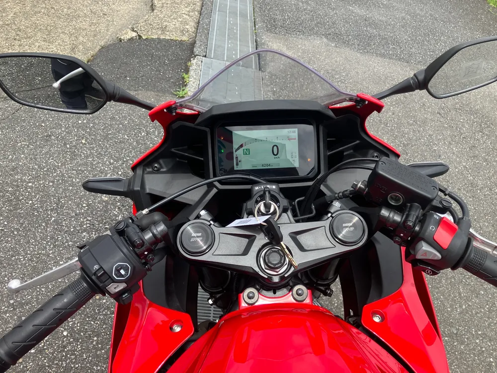 Honda Cbr400R-3 2024, red / white / blue, фото 4