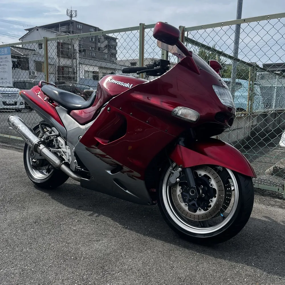 Kawasaki ZZR1100 1997: король скорости до эпохи Hayabusa — 327 тысяч с аукциона Японии