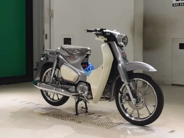 Honda C125-2, серебристый, фото 3