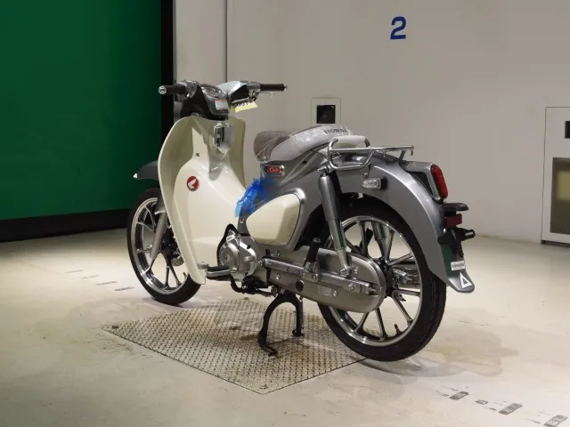 Honda C125-2, серебристый, фото 6