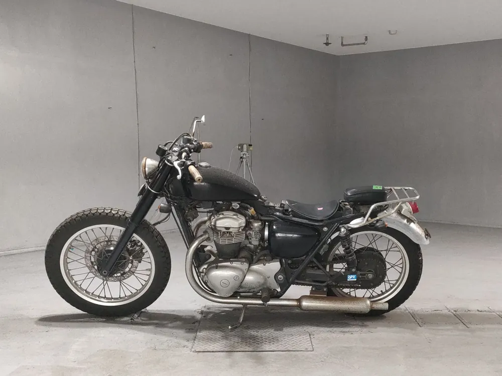 Kawasaki W650 2006, чёрный, фото 2