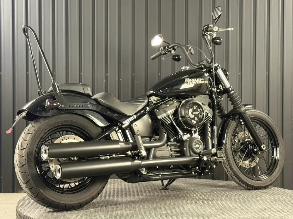 Harley-Davidson FXBB 2020, чёрный, фото 3