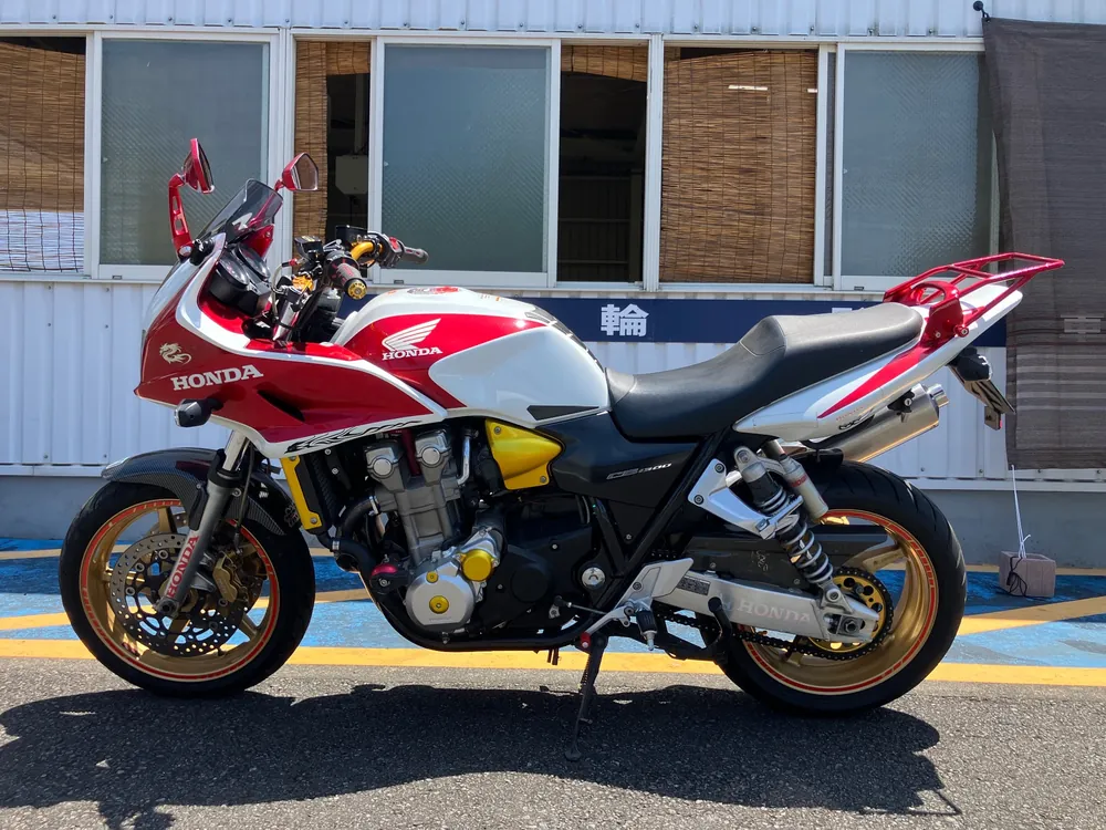 Honda CB1300 2005, white / red, фото 2