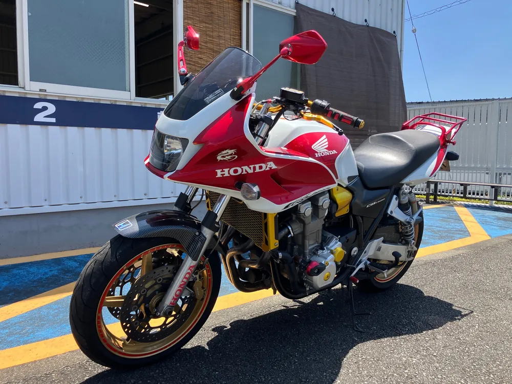 Honda CB1300 2005, white / red, фото 4