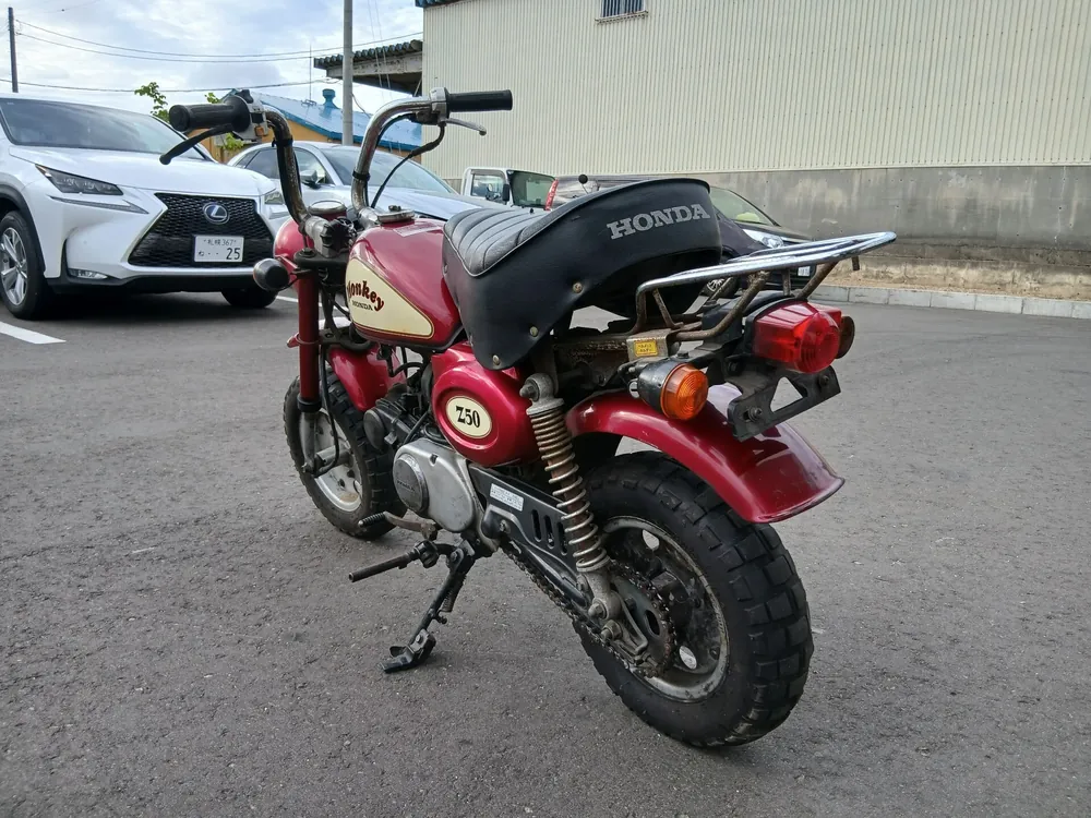Honda Gorilla Z50J 2015, black/red, фото 5