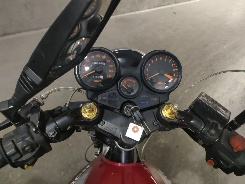 Honda CBX400F 2023, red/white, фото 5