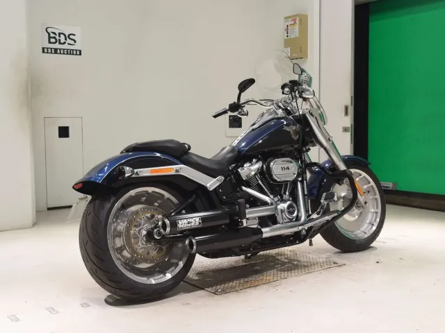 Harley-Davidson FLFBS1870 2018, black | blue, фото 5