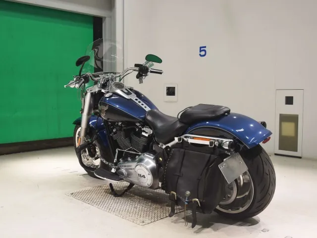 Harley-Davidson FLFBS1870 2018, black | blue, фото 6