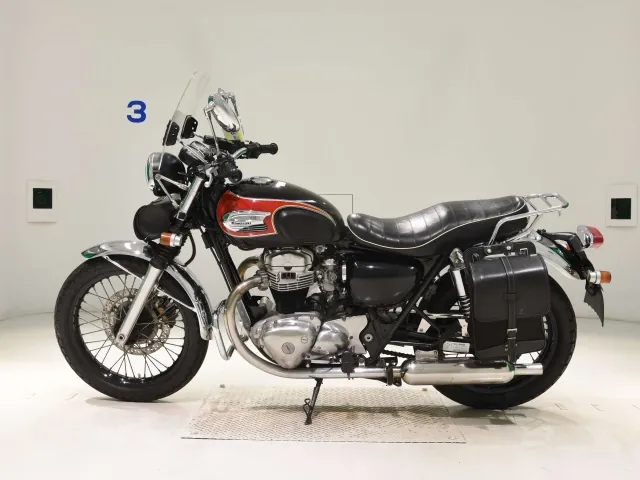 Kawasaki W650, red | black, фото 2