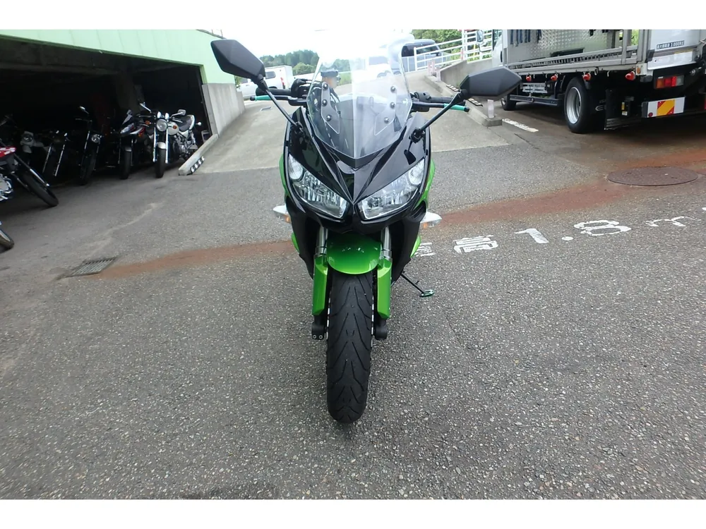 Kawasaki Ninja 1000 2011, black/green, фото 2