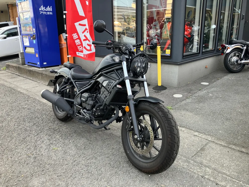 Honda Rebel 250, чёрный, фото 4