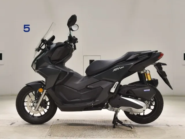 Honda ADV160, чёрный, фото 2