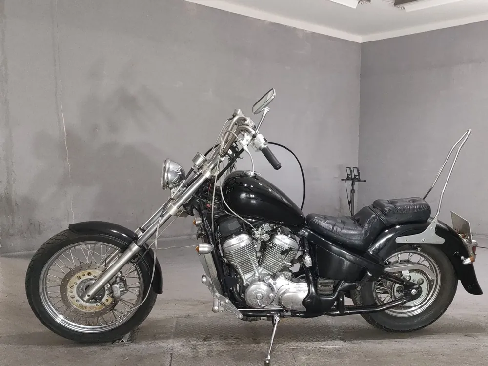 Honda Steed 400 1992, чёрный, фото 2