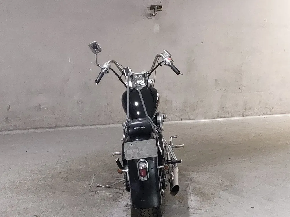 Honda Steed 400 1992, чёрный, фото 4
