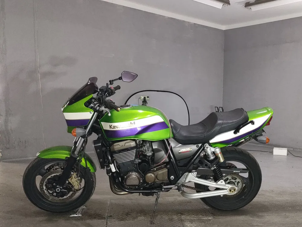 Kawasaki ZRX1200R 2001, зелёный, фото 2